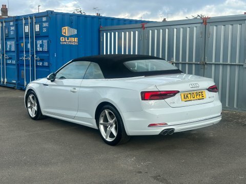 Audi A5 Tdi Sport Sat AK70PFE White #4