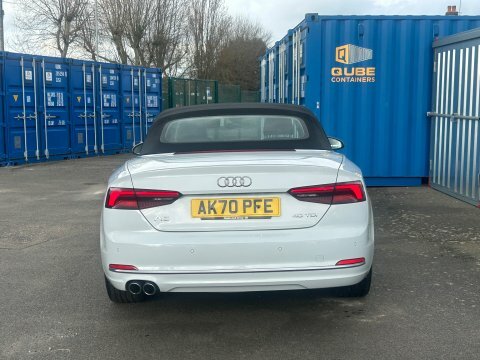 Audi A5 Tdi Sport Sat AK70PFE White #5
