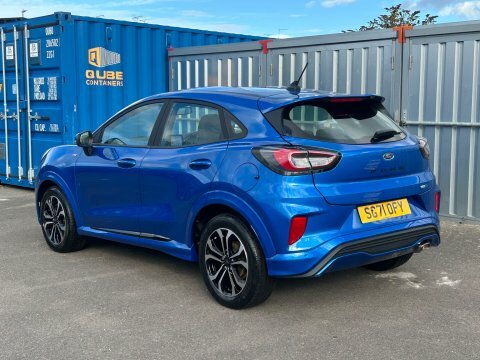 Ford Puma St-line Mhev. Sat SG71OFY Blue #5