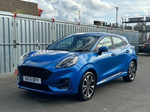 Ford Puma St-line Mhev. Sat Blue
