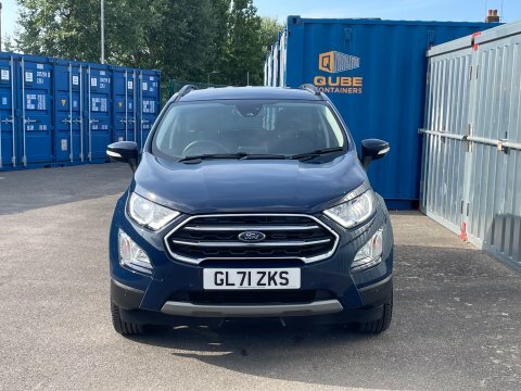 Ford Ecosport Titanium Sat Nav GL71ZKS Blue #2