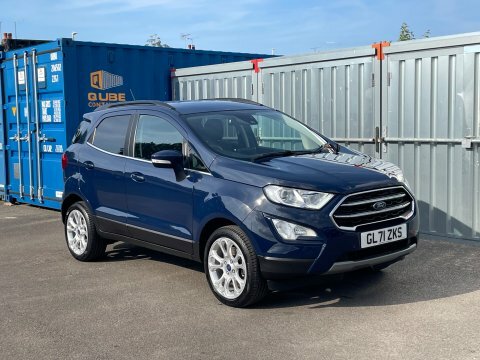 Ford Ecosport Titanium Sat Nav GL71ZKS Blue #3