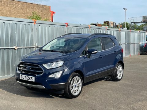 Ford Ecosport Titanium Sat Nav Blue