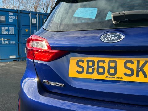 Ford Fiesta 1.1 Ti-vct Zetec SB68SKO Blue #6