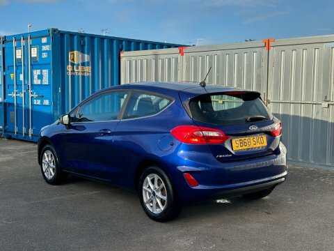 Ford Fiesta 1.1 Ti-vct Zetec SB68SKO Blue #4
