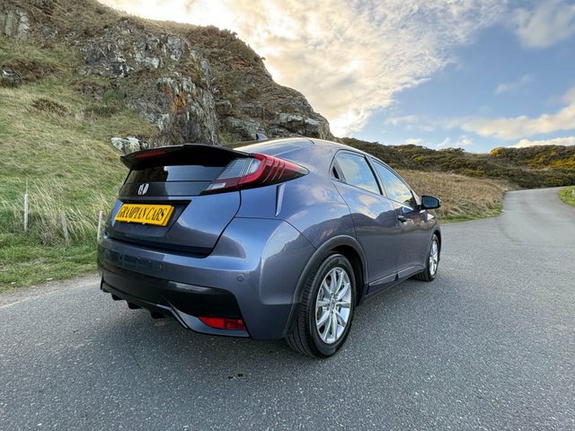 Honda Civic 1.6 I-dtec Se Plus Hatchback Eur OW15LTY Blue #3