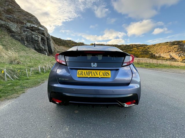 Honda Civic 1.6 I-dtec Se Plus Hatchback Eur OW15LTY Blue #4
