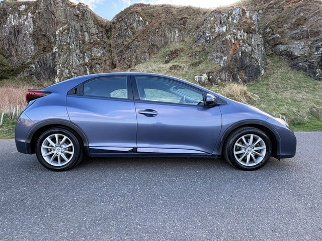 Honda Civic 1.6 I-dtec Se Plus Hatchback Eur OW15LTY Blue #2