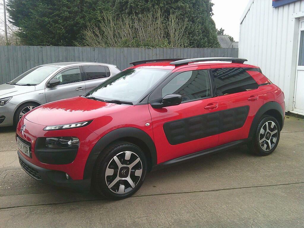 Citroen C4 Cactus 1.6 Bluehdi Flair Euro 6 S S Red #4