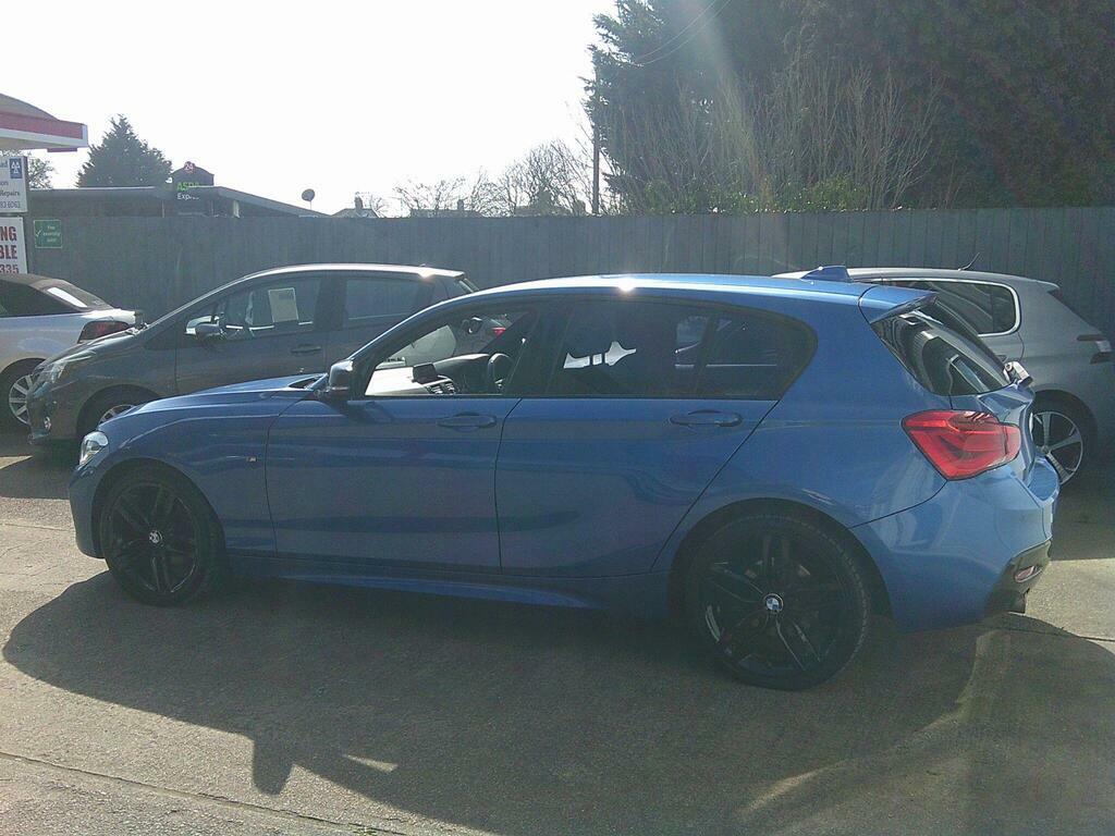 BMW 1 Series 1.5 116D M Sport Euro 6 S S DC66YZO Blue #3