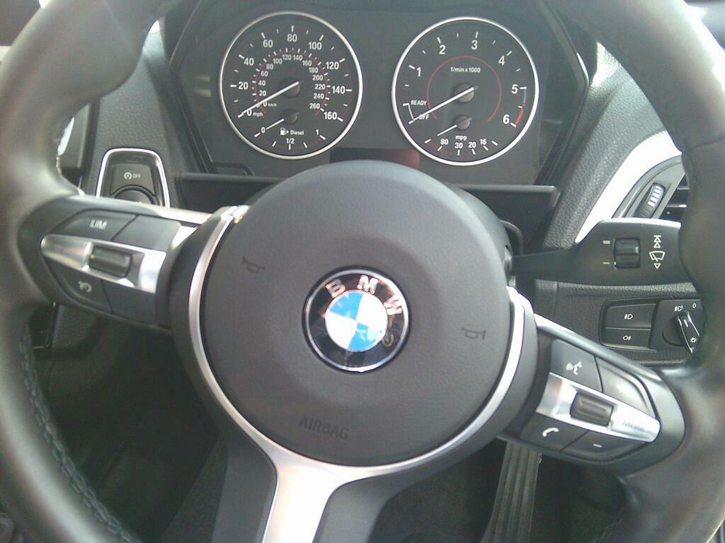 BMW 1 Series 1.5 116D M Sport Euro 6 S S DC66YZO Blue #6