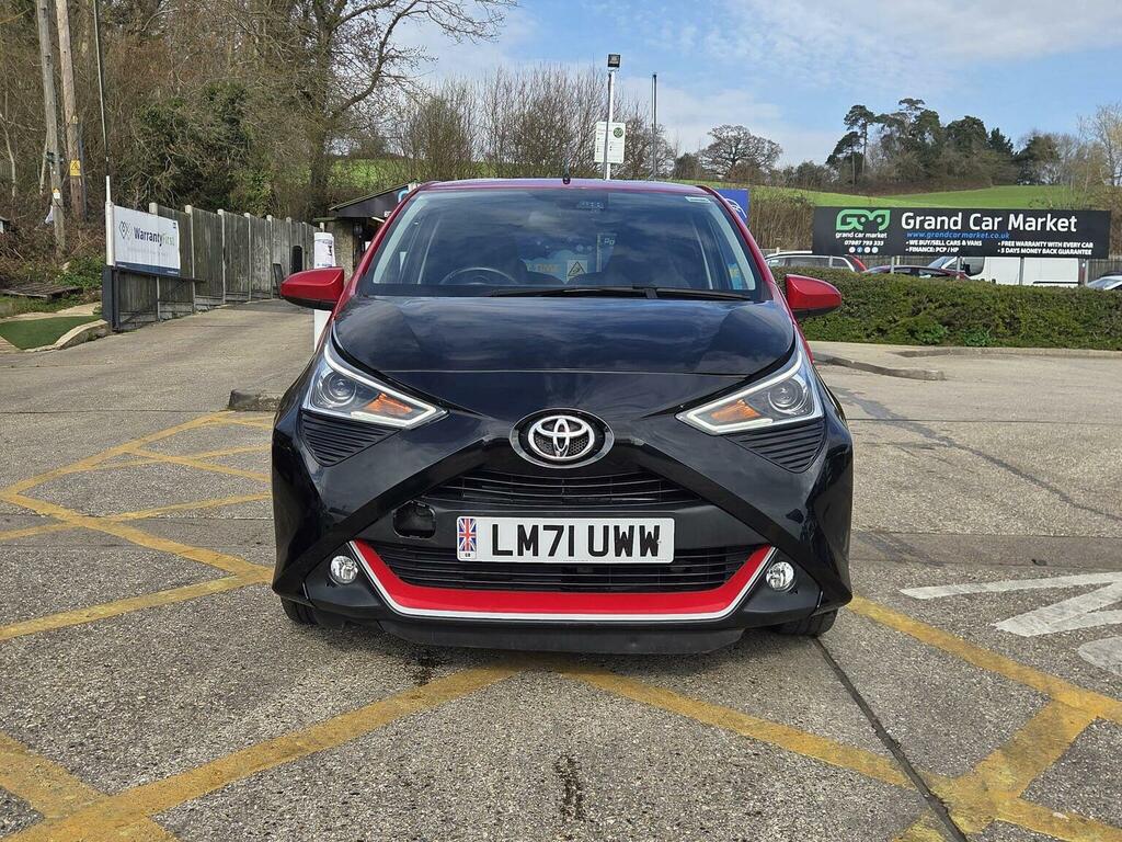 Toyota Aygo Hatchback 1.0 Vvt-i X-clusiv X-shift Euro 6 2 LM71UWW Black #2