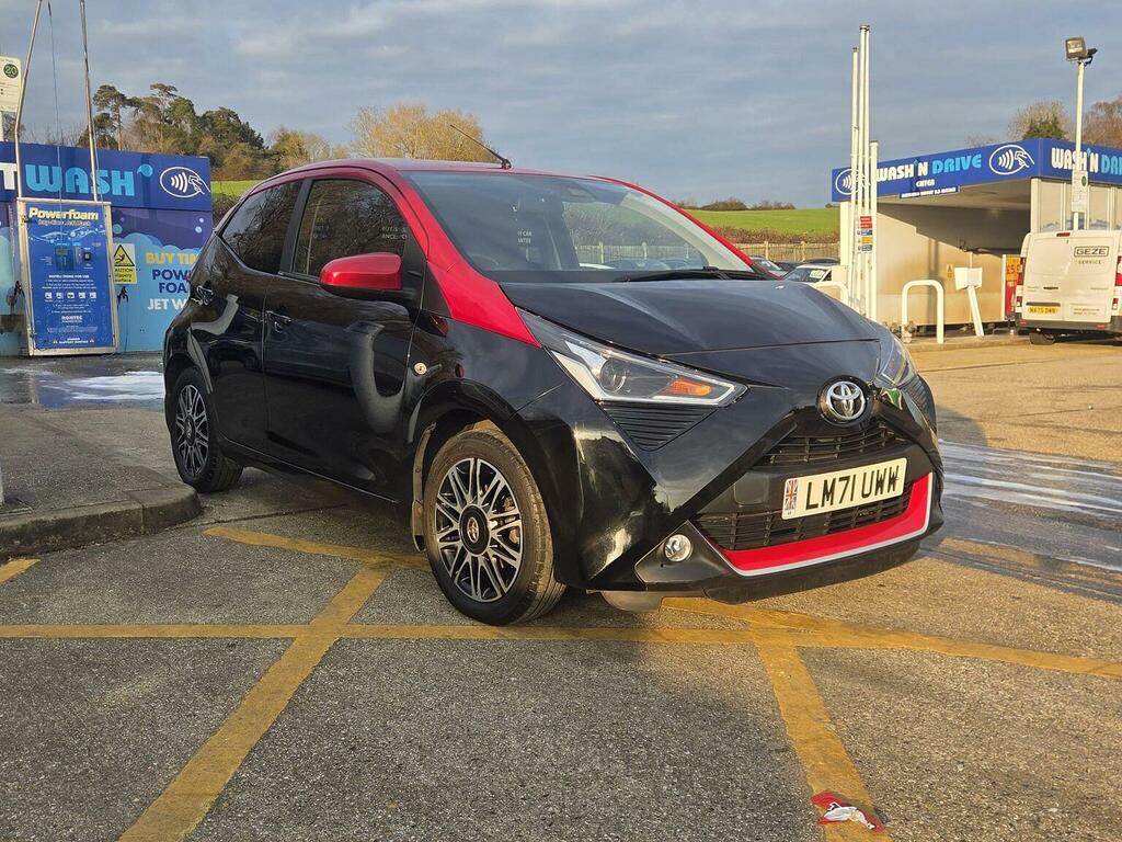 Toyota Aygo Hatchback 1.0 Vvt-i X-clusiv X-shift Euro 6 2 LM71UWW Black #5