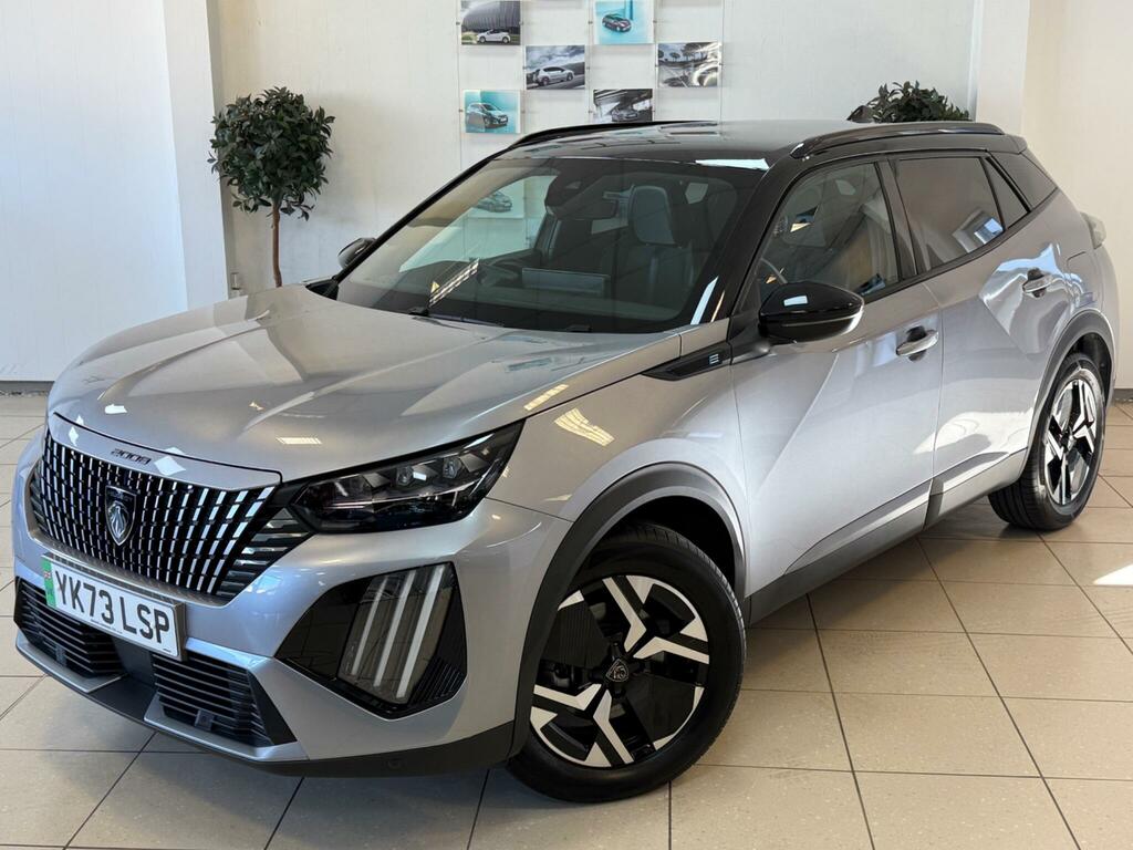 Peugeot e-2008 54Kwh Gt 7Kw Charger Grey