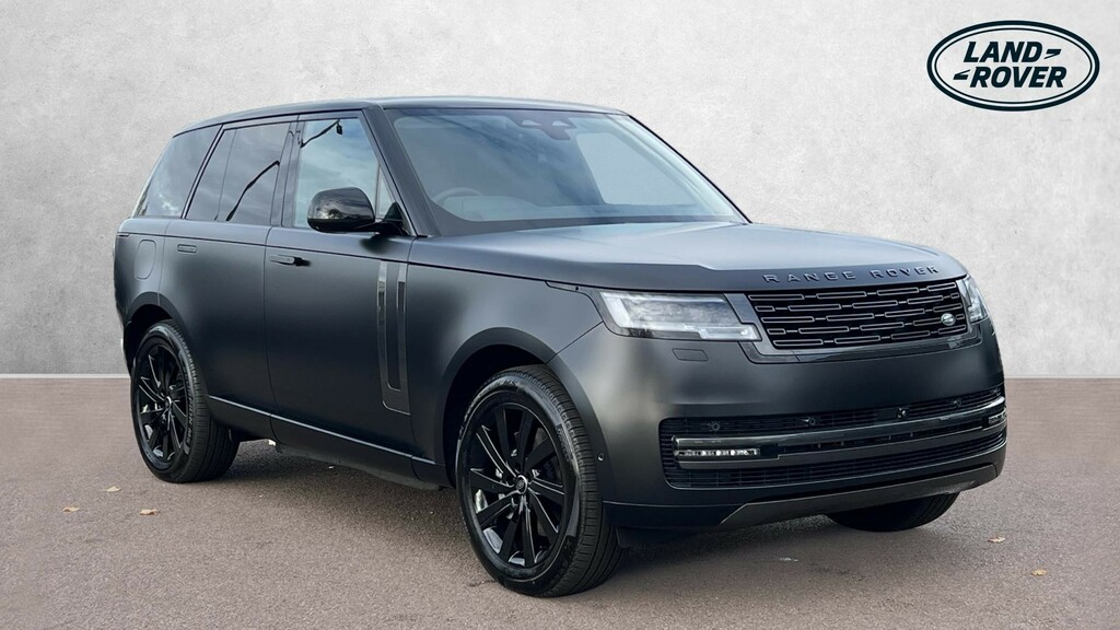 Land Rover Range Rover Se Matt Edition Black