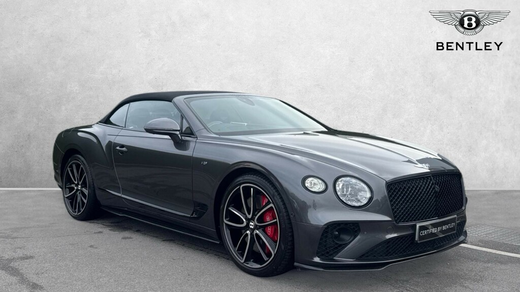Bentley Continental Gt Convertible V8 S Mulliner Driving Spec Grey
