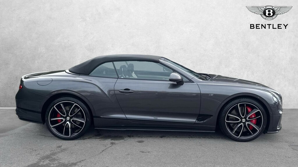 Bentley Continental Gt Convertible V8 S Mulliner Driving Spec LO20UJK Grey #5