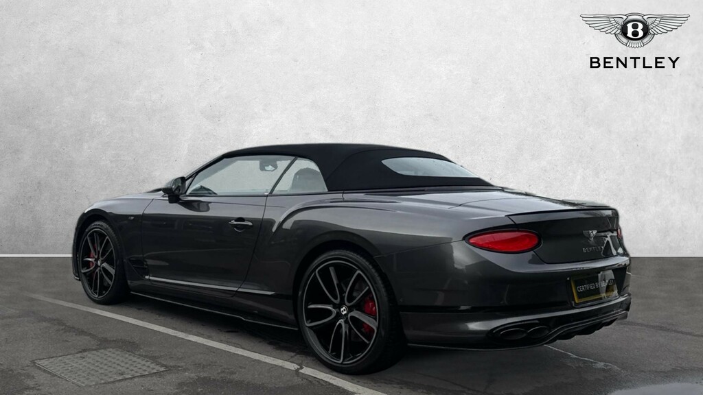 Bentley Continental Gt Convertible V8 S Mulliner Driving Spec LO20UJK Grey #3