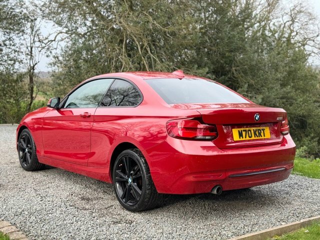 BMW 2 Series Gran Coupe 218I Sport Coupe Red #2