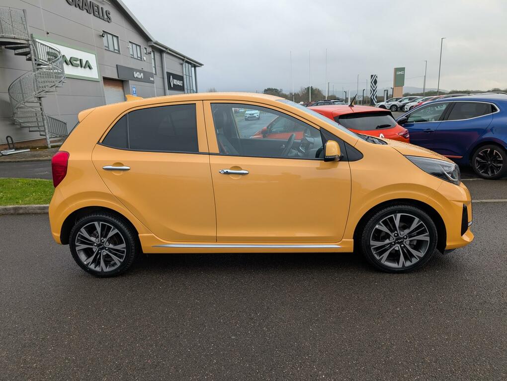 Kia Picanto 1.0 T-gdi Gt-line S Hatchback Eu CJ72VAK Yellow #2