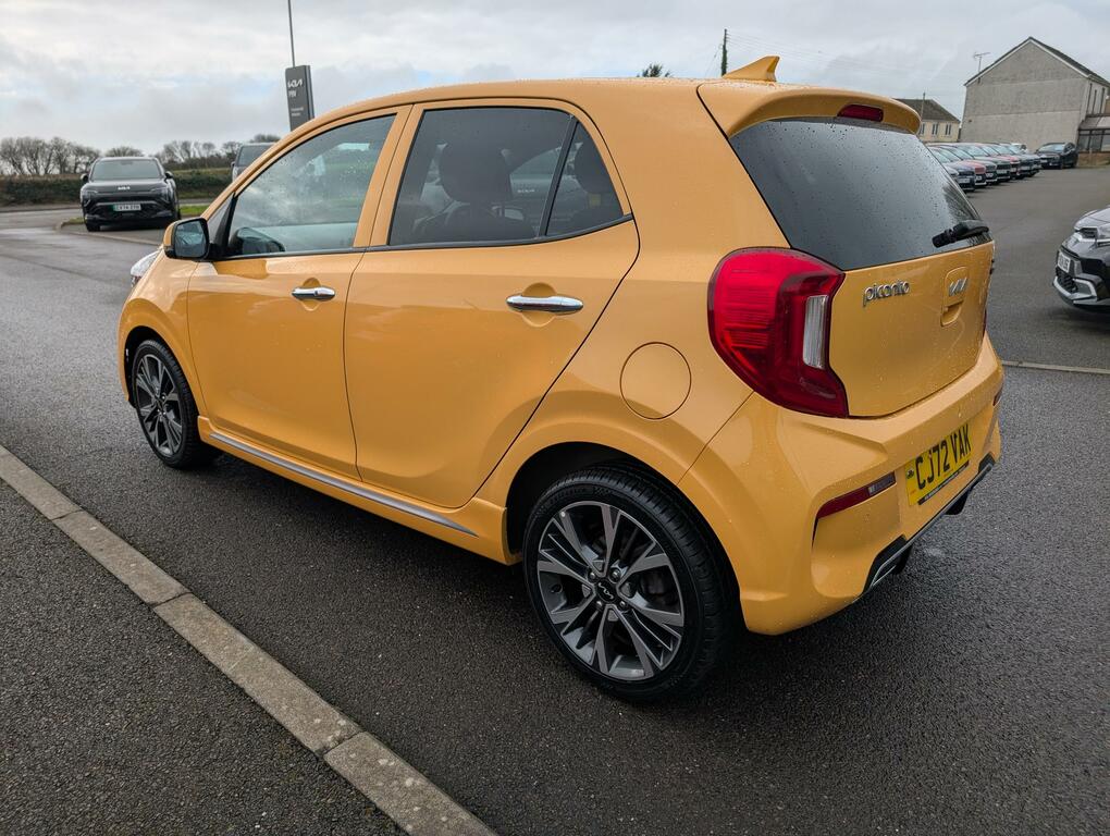 Kia Picanto 1.0 T-gdi Gt-line S Hatchback Eu CJ72VAK Yellow #5