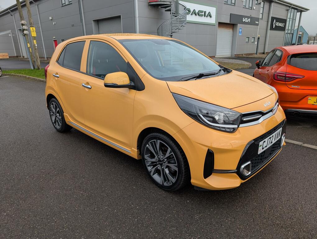 Kia Picanto 1.0 T-gdi Gt-line S Hatchback Eu CJ72VAK Yellow