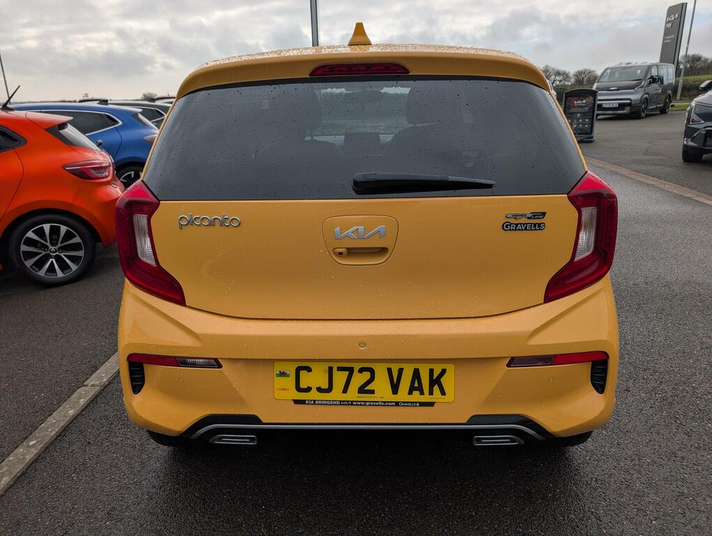 Kia Picanto 1.0 T-gdi Gt-line S Hatchback Eu CJ72VAK Yellow #4