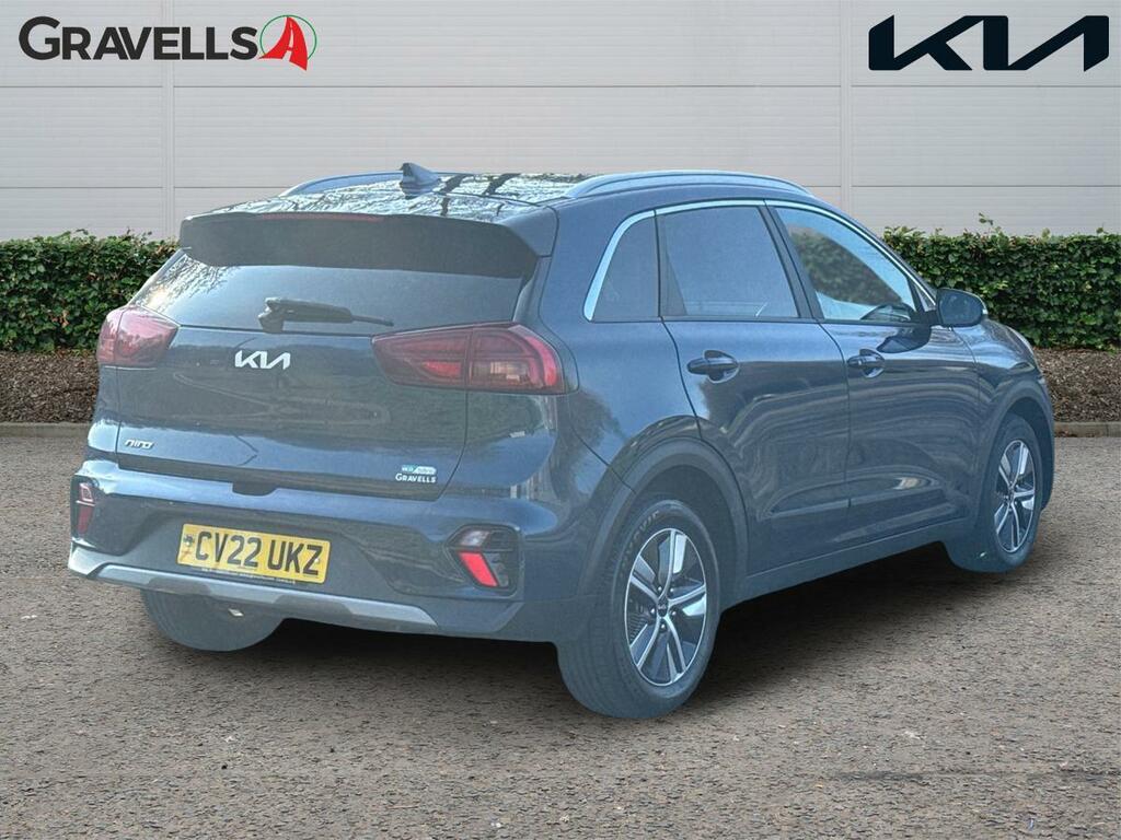Kia Niro 1.6 Gdi 2 Suv Hybrid Dct Euro 6 Ss CV22UKZ Blue #3