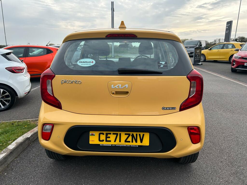 Kia Picanto 1.0 Dpi 3 Hatchback Euro 6 Ss CE71ZNV Yellow #4