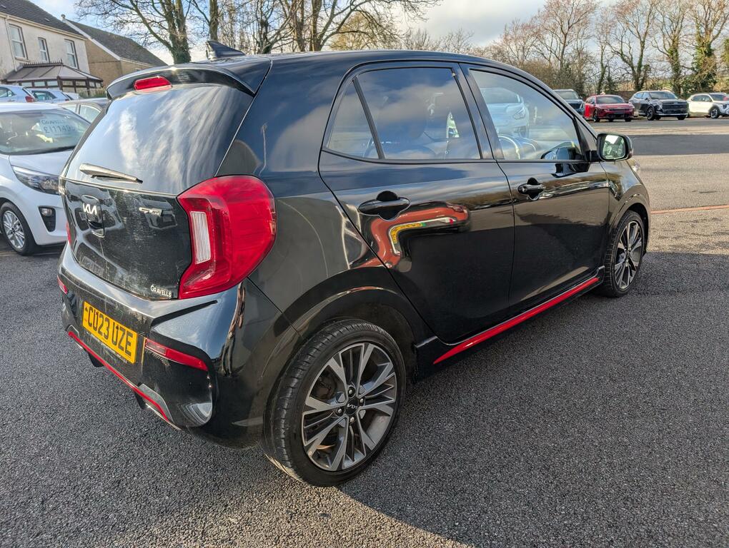 Kia Picanto 1.0 Dpi Gt-line Hatchback Amt Euro 6 S CU23UZE Black #3