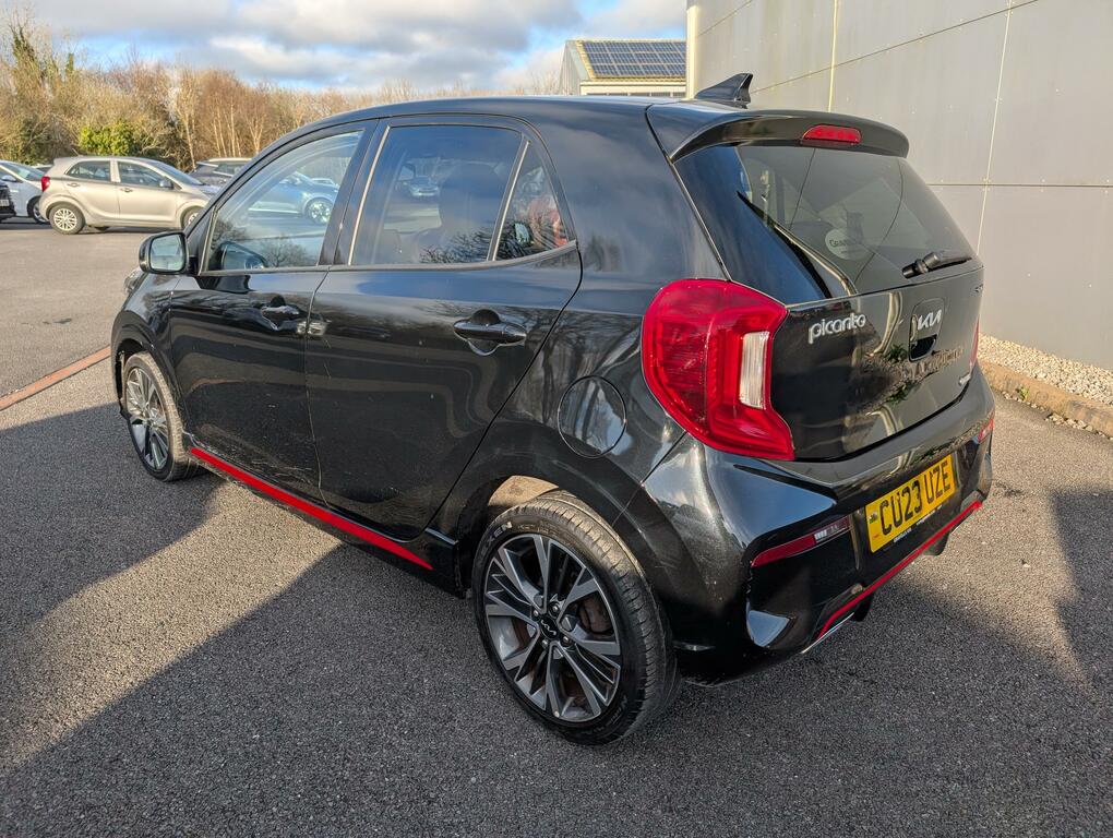 Kia Picanto 1.0 Dpi Gt-line Hatchback Amt Euro 6 S CU23UZE Black #5