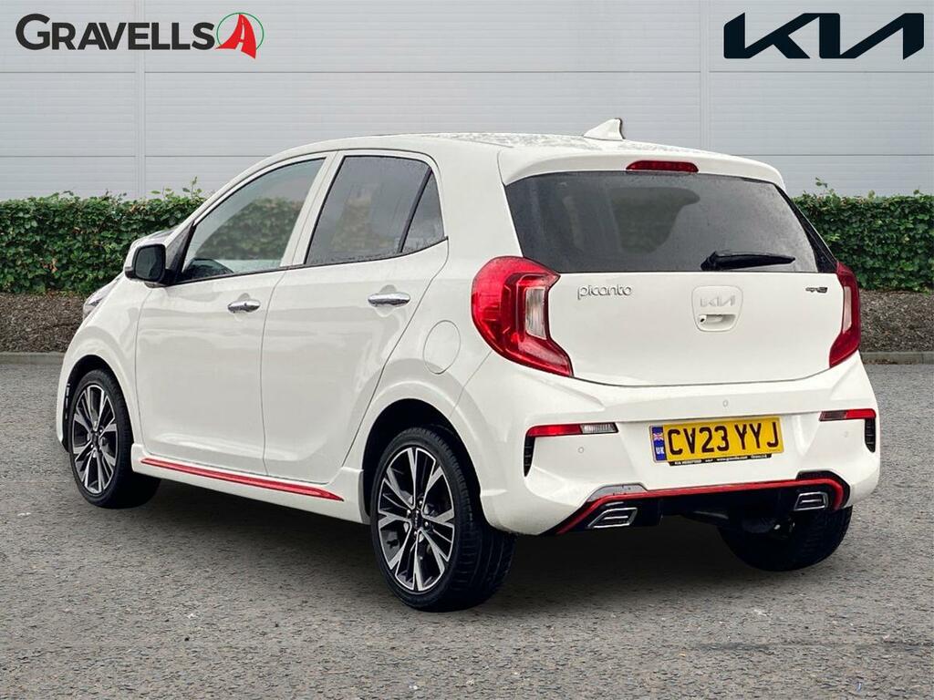 Kia Picanto 1.0 T-gdi Gt-line S Hatchback Eu CV23YYJ White #5
