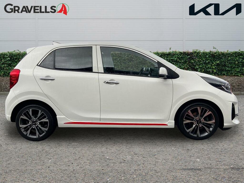 Kia Picanto 1.0 T-gdi Gt-line S Hatchback Eu CV23YYJ White #2