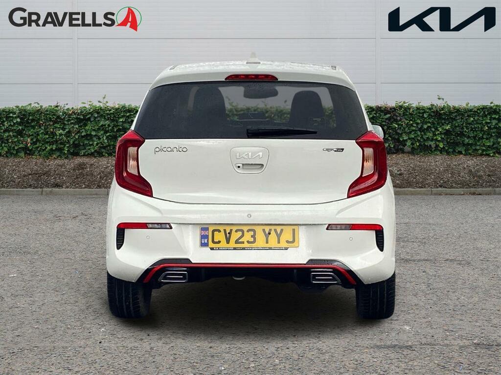 Kia Picanto 1.0 T-gdi Gt-line S Hatchback Eu CV23YYJ White #4