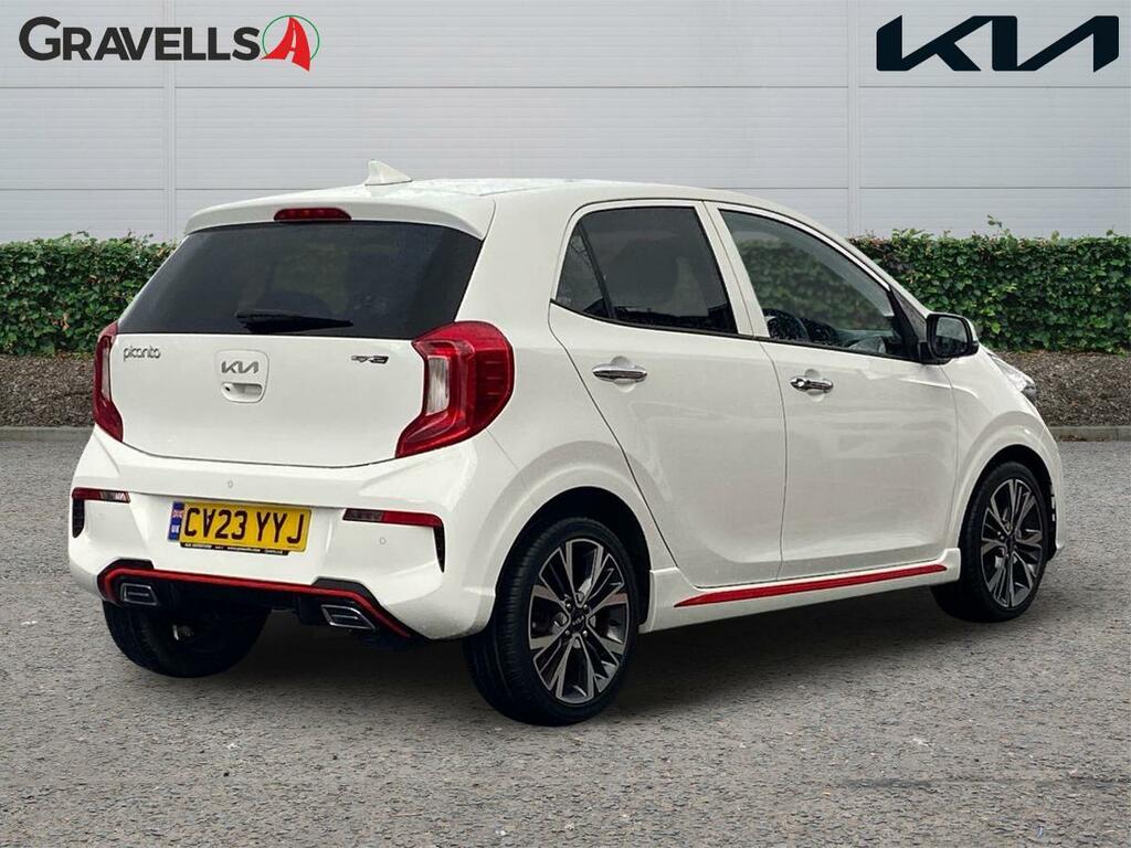 Kia Picanto 1.0 T-gdi Gt-line S Hatchback Eu CV23YYJ White #3
