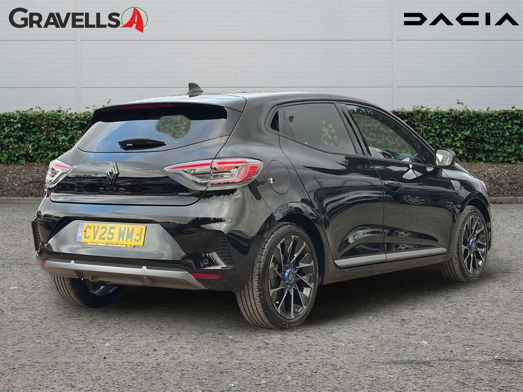 Renault Clio 1.6 E-tech Esprit Alpine Hatchback Hybr CV25WMJ Black #3