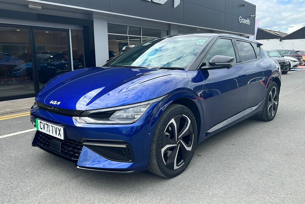 Kia EV6 77.4Kwh Gt-line S Hatchback 225 CV71TVX Blue #5