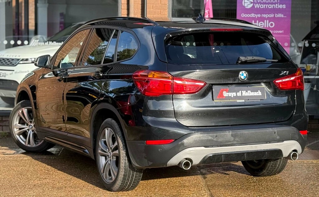BMW X1 Xdrive 20D Sport 4Wd ET67UOM Black #3