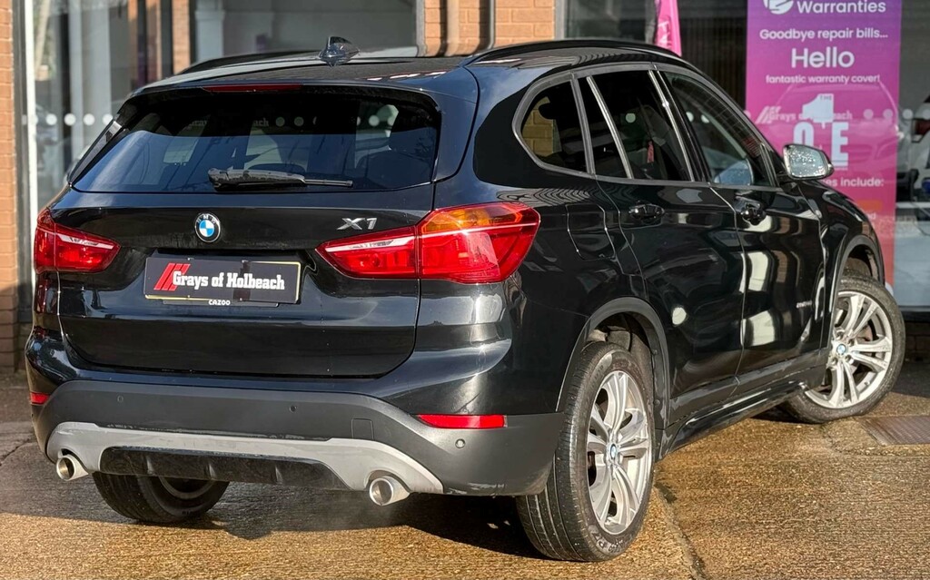 BMW X1 Xdrive 20D Sport 4Wd ET67UOM Black #6