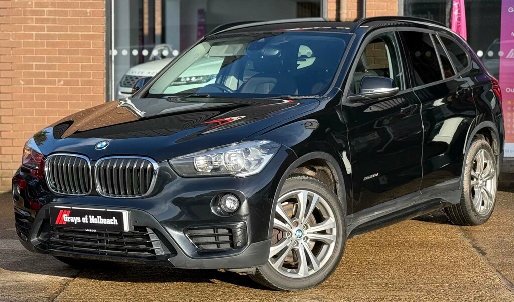 BMW X1 Xdrive 20D Sport 4Wd ET67UOM Black #4