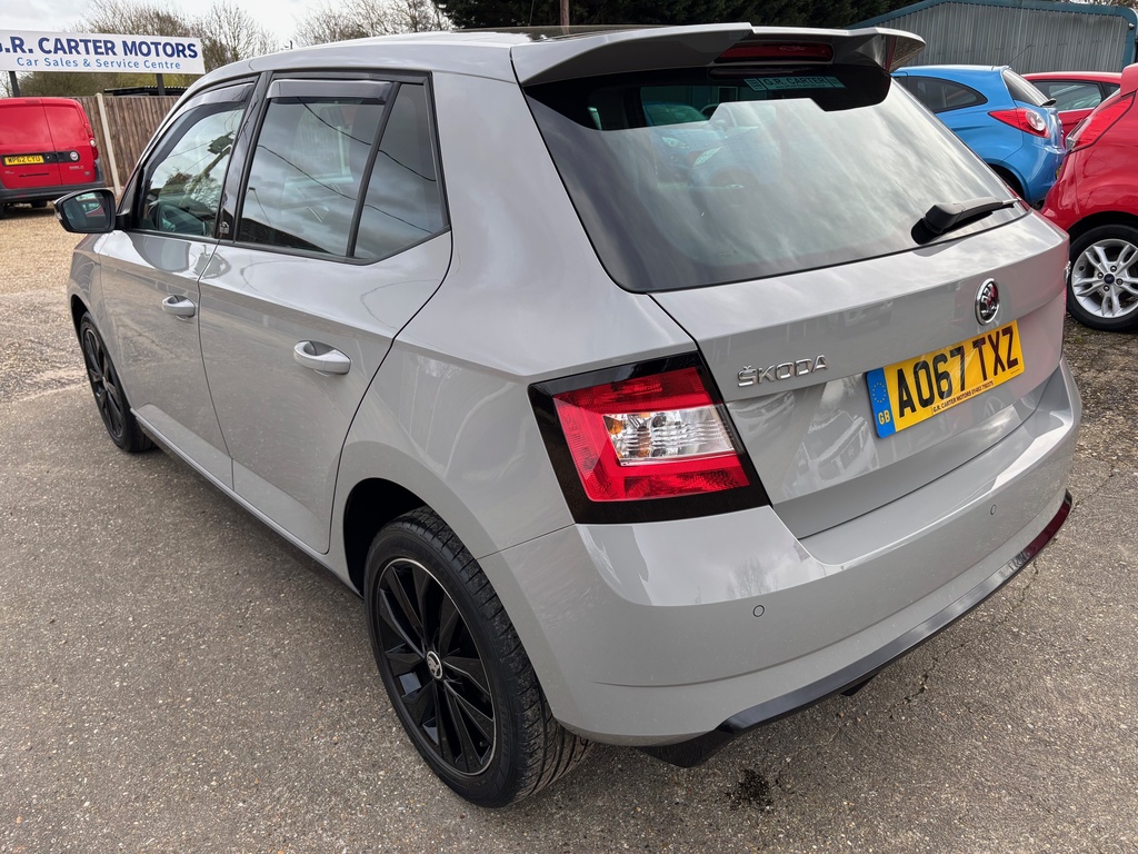 Skoda Fabia 1.0 Tsi Monte Carlo Euro 6 S S AO67TXZ Grey #4