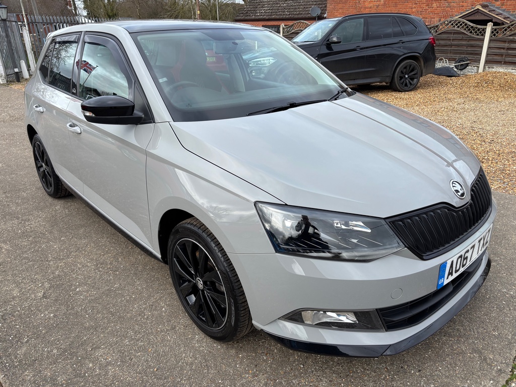 Skoda Fabia 1.0 Tsi Monte Carlo Euro 6 S S Grey