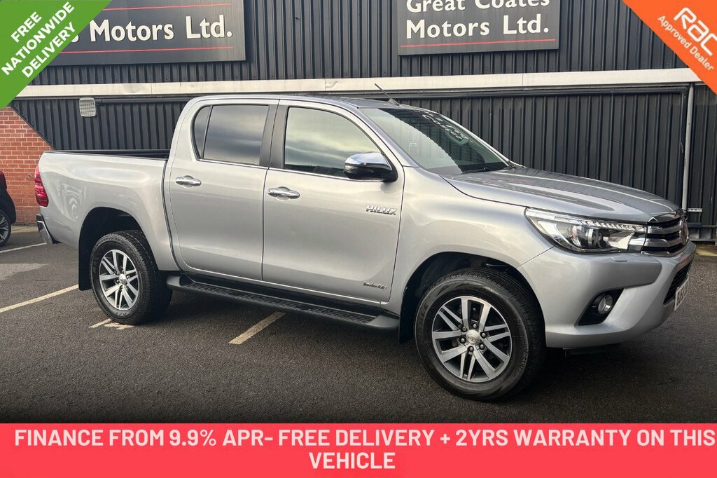 Toyota HILUX D-4d Invincible U1981 Ulez Silver