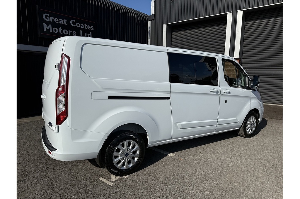 Ford Transit Custom 300 Ecoblue Limited U1949 Ulez MC22KZP White #4