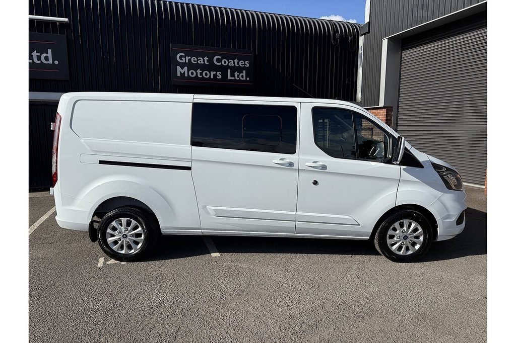 Ford Transit Custom 300 Ecoblue Limited U1949 Ulez MC22KZP White #2