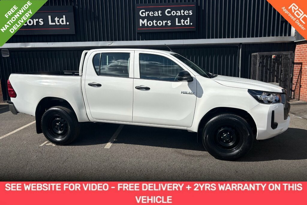 Toyota HILUX D-4d Active U1947 Ulez White