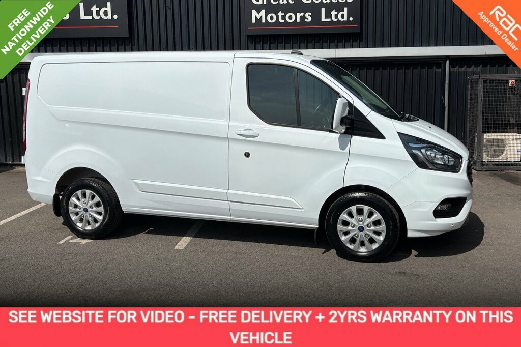 Ford Transit Custom 300 Ecoblue Limited U1931 Ulez White