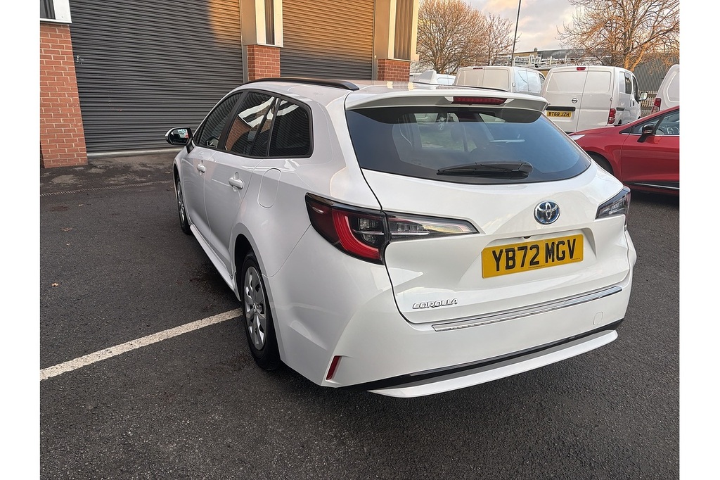 Toyota Corolla Vvt-h U1993 Ulez YB72MGV White #4