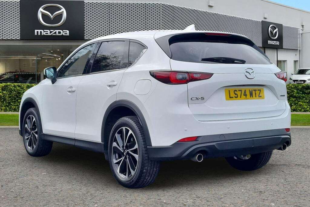 Mazda CX-5 Exclusive-line Mhev LS74WTZ White #2