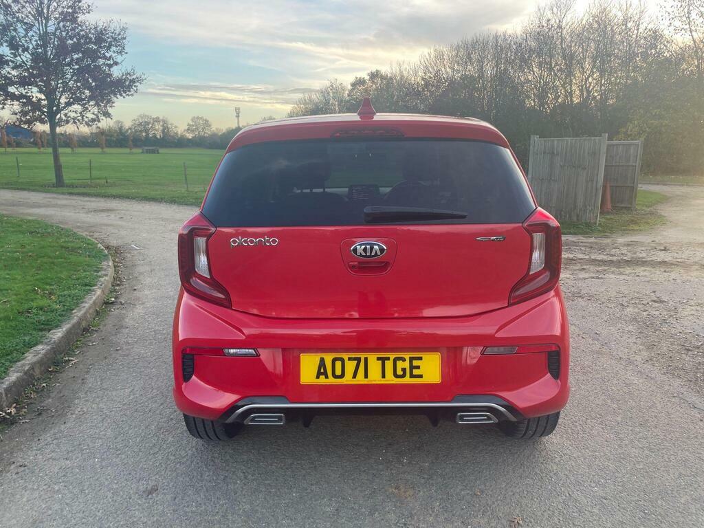 Kia Picanto 1.0 Dpi Gt-line Euro 6 S S AO71TGE Red #6